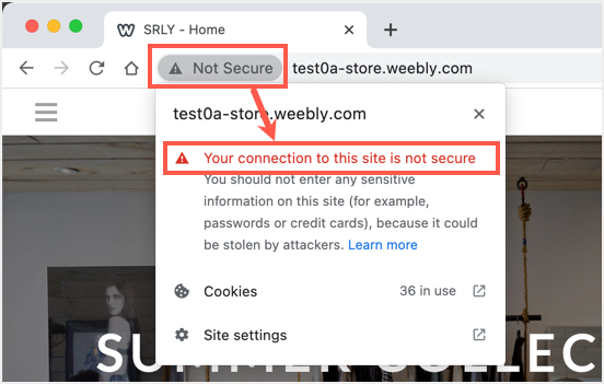 如何在Weebly中安装SSL证书