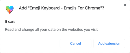 在 Chrome 中安装表情符号键盘