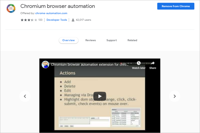 如何在Google Chrome中自动执行任务