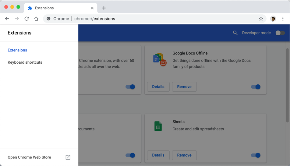 如何在Google Chrome上安装和卸载扩展程序