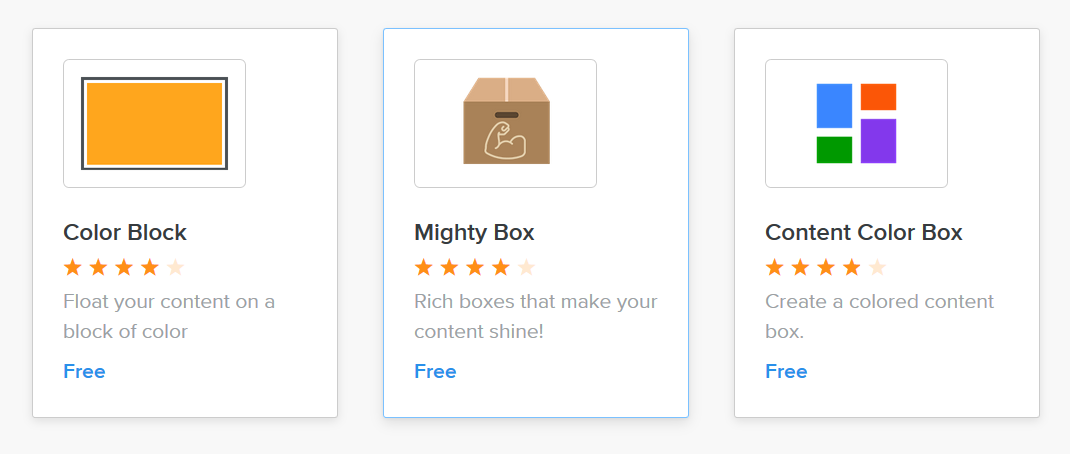 Weebly 彩盒应用