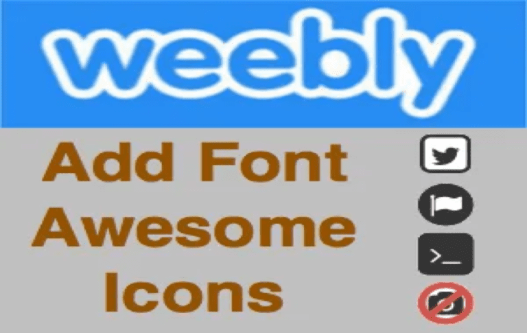 如何在Weebly中使用Font Awesome图标