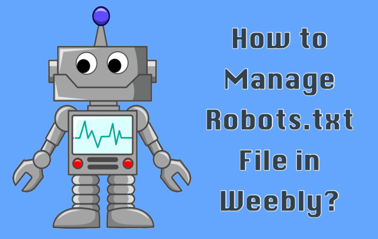 如何在Weebly中编辑Robots.txt文件