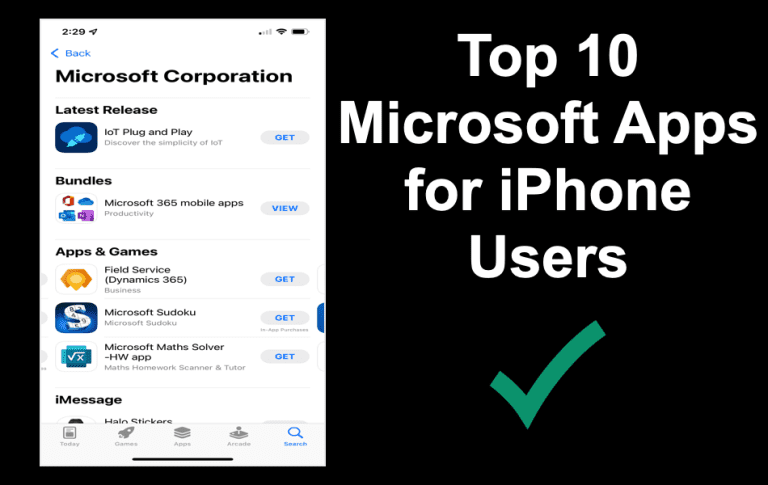 适用iPhone用户的10大Microsoft应用