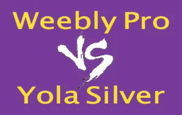 Weebly Pro与Yola Silver