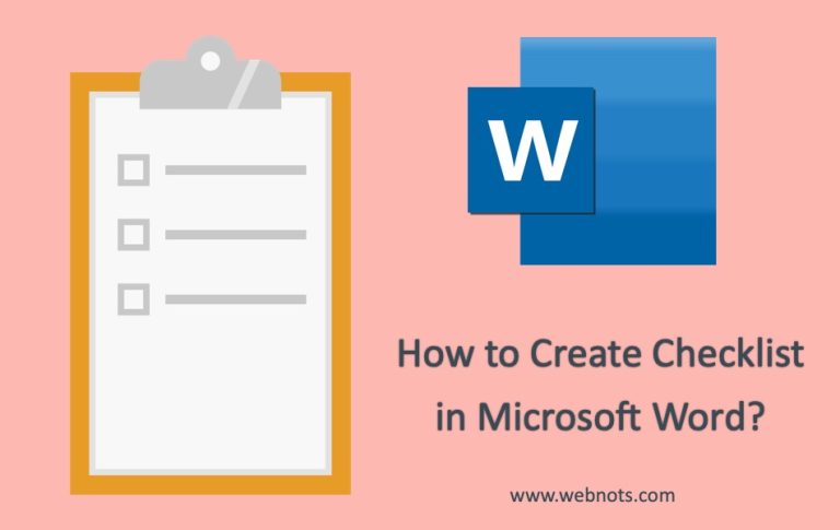 How To Create Checklist In Microsoft Word.jpg