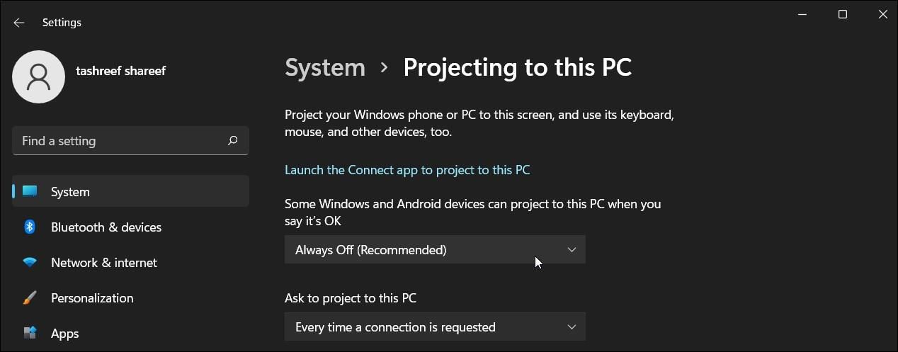 项目到此 PC-always-off-windows-11