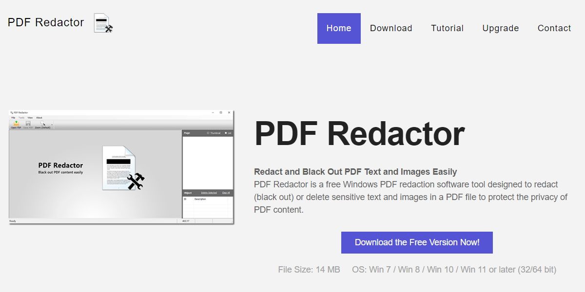 如何使用PDF Redactor for Windows隐藏PDF中的敏感信息