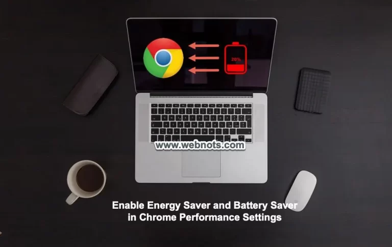 Enable Energy Saver And Battery Saver In Chrome Performance Settings.jpg