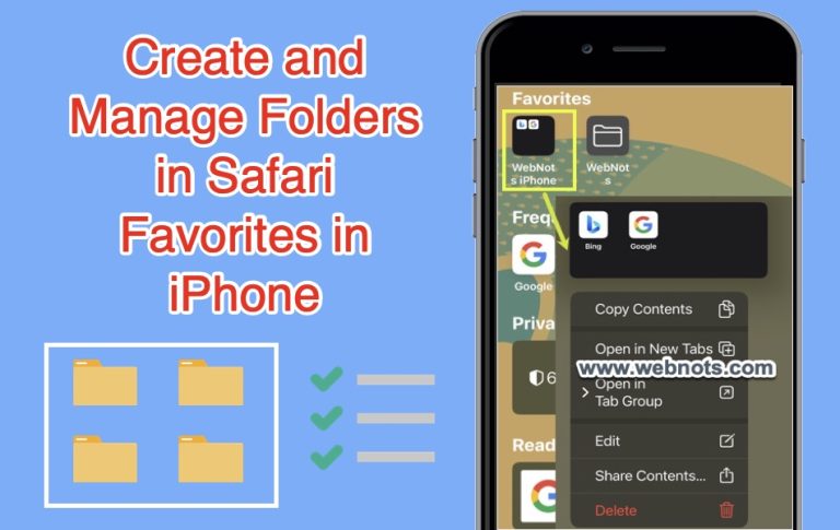 Create And Manage Favorites Folders In Safari Iphone.jpg