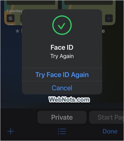 使用面容 ID 解锁