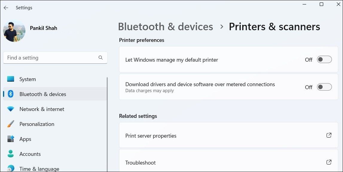 阻止 Windows 更改默认打印机