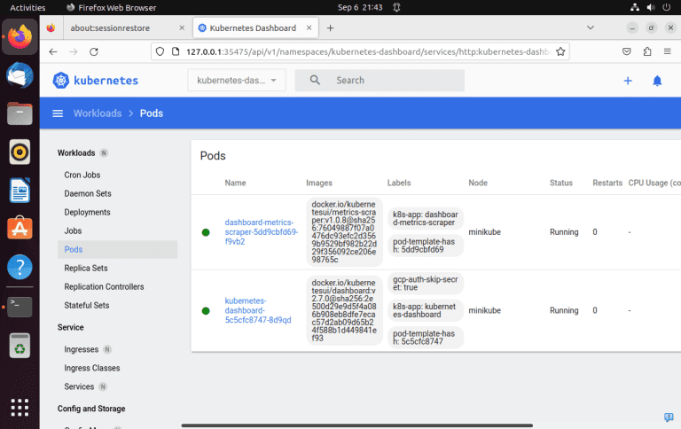 Minikube Dashbaord On Ubuntu 20.04.png
