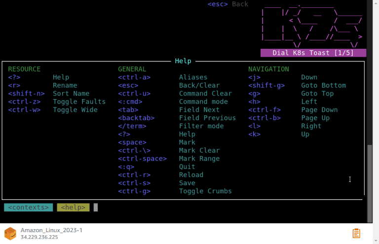 如何在Amazon Linux 2023中安装K9s