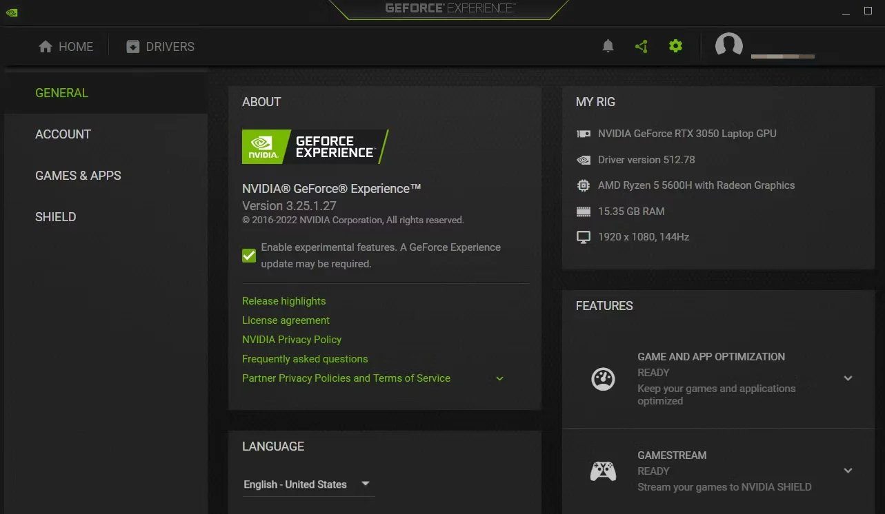 修复Windows Nvidia Overlay不起作用