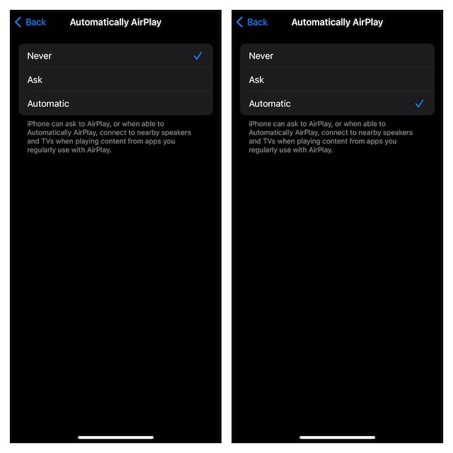 如何在 iOS 17 中通过扬声器使用自动 AirPlay