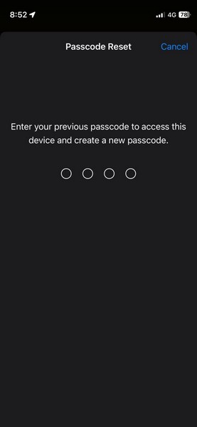 使用以前的密码重置 iPhone 密码 ios 17 3