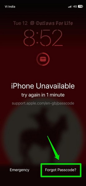 使用以前的密码重置 iPhone 密码 ios 17 1 i