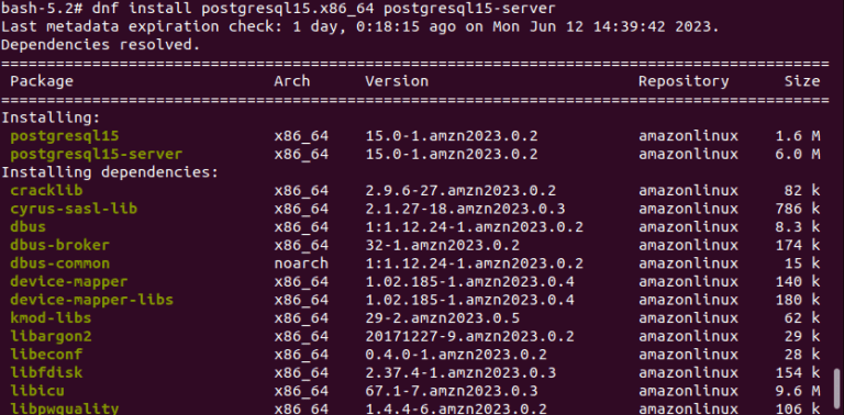 Command Install Postgresql Amazon Linux 2023.png