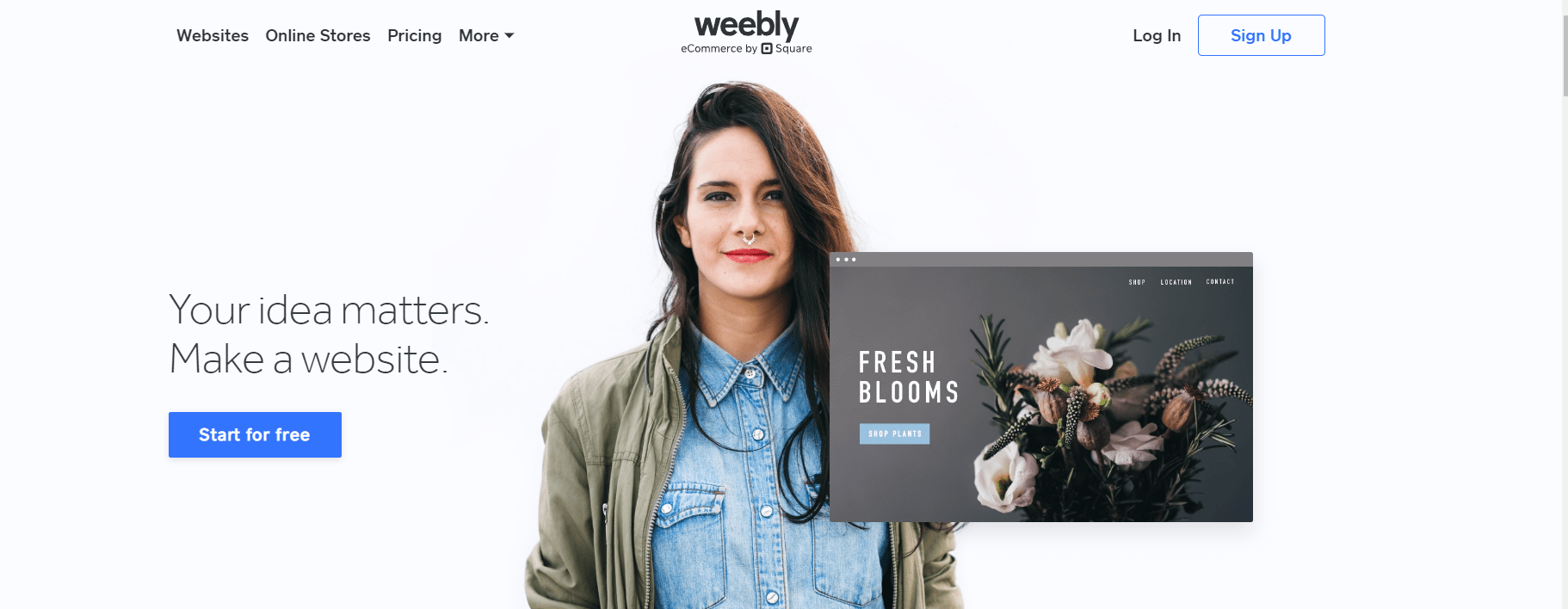 Weebly - Shopify 替代品