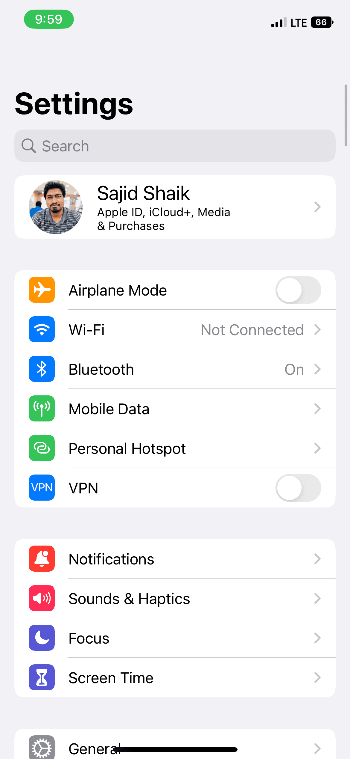 设置 ios
