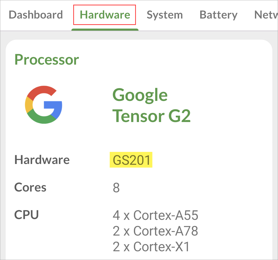 如何查看Android手机的处理器和速度