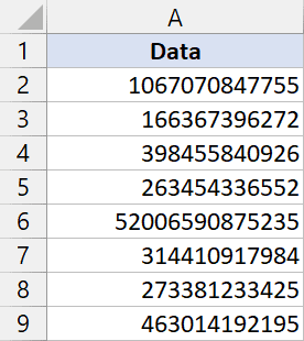 科学计数法中的数字转换回数字