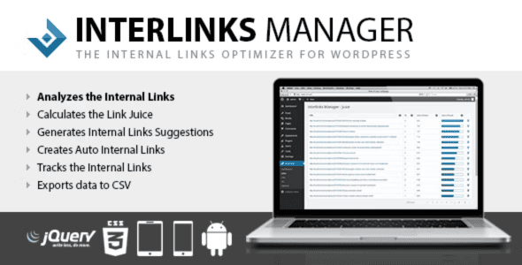 WordPress内链插件Interlinks Manager插件