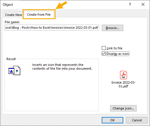 在Microsoft Excel中嵌入PDF文档的3种方法