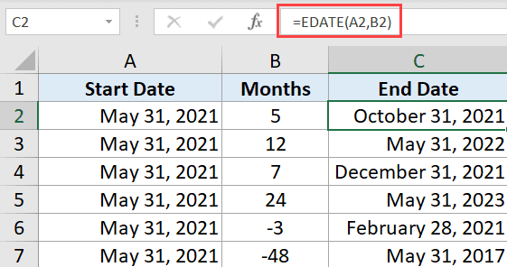 如何在Excel中添加月份