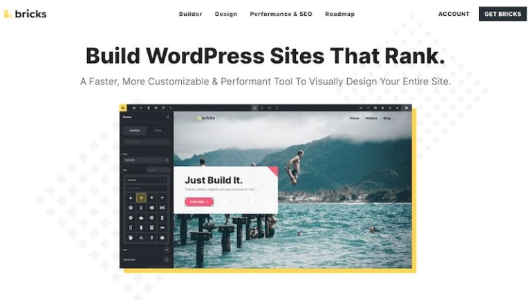 Wordpress可视化网站构建器bricks Builder