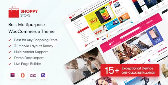 多用途elementor Woocommerce Wordpress主题shoppystore