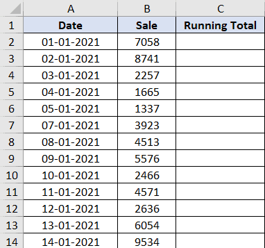  Excel 中计算累计总数的所有不同方法