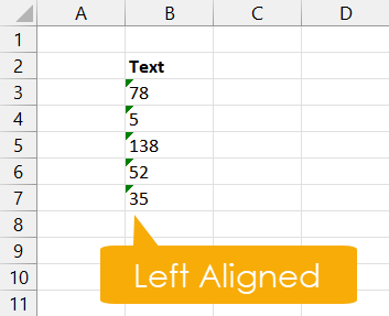 在Microsoft Excel中将文本转换为数字的7种方法