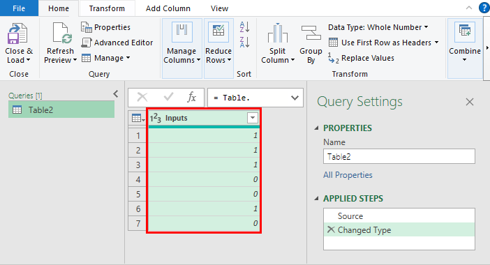 將數據導入 Power Query