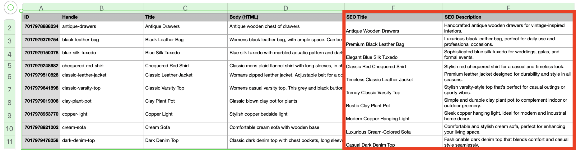 Updated SEO Title and Meta Description